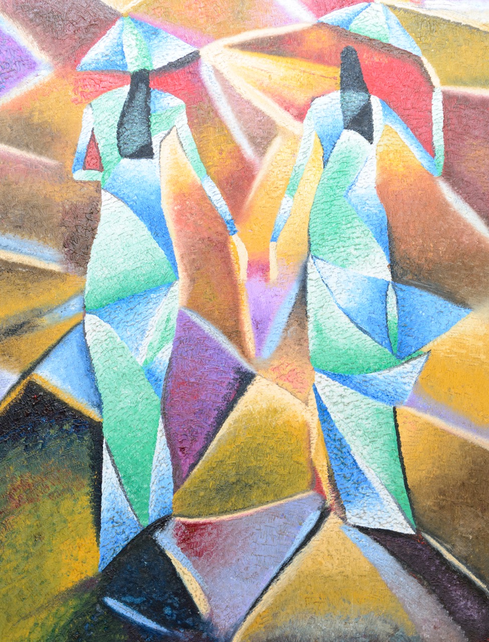 Tranh Sơn Dầu Áo Dài